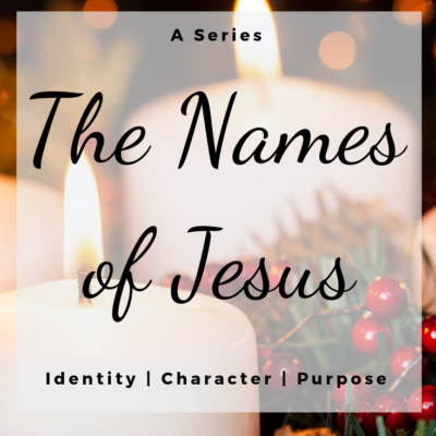 Names of Jesus Series: His Purpose