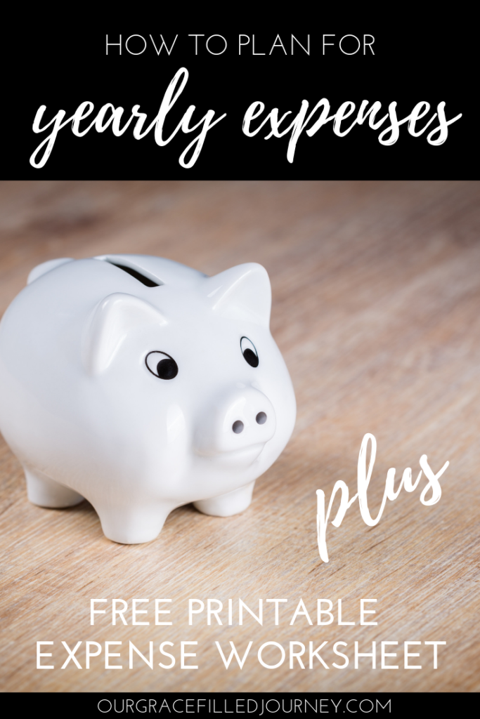 Yearly Expenses Budgeting Debt Planning