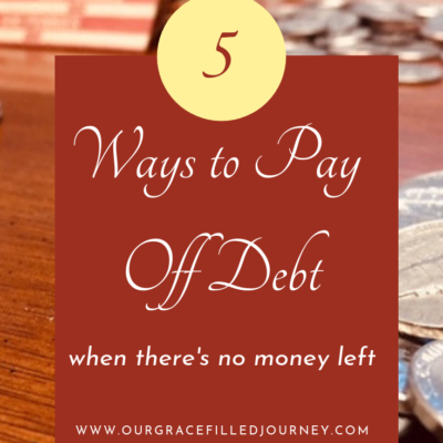 Pay Off Debt When There’s No Money Left