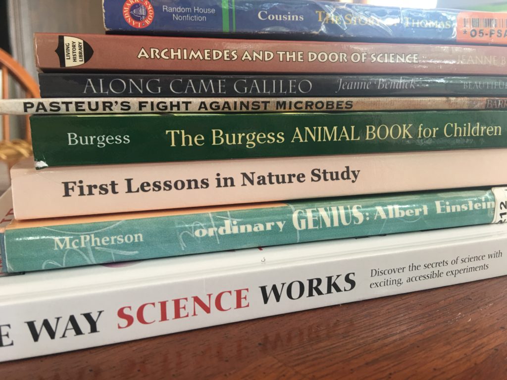 Science Natural History Homeschool Curriculum choices