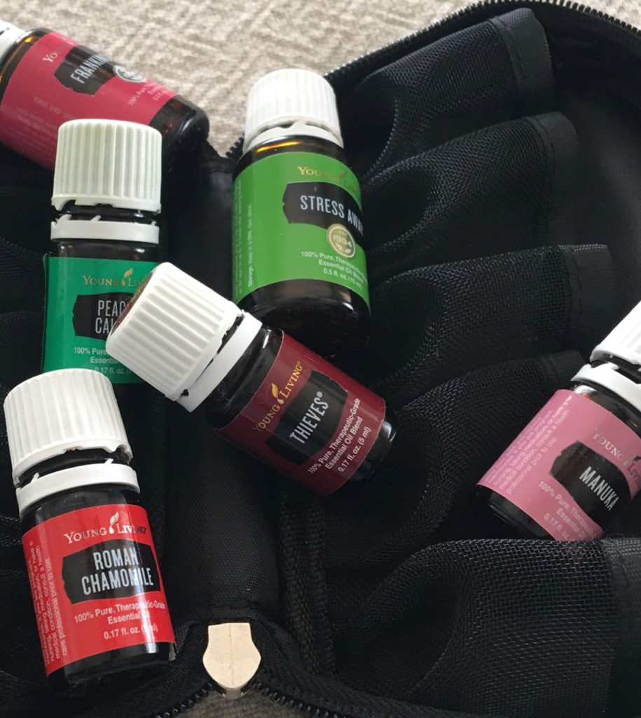 essential oils travel case