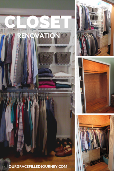 Master Closet Renovation pin