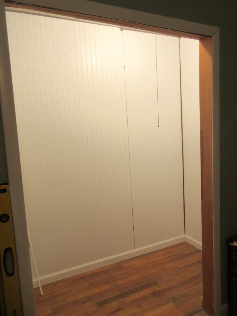 Master closet renovation